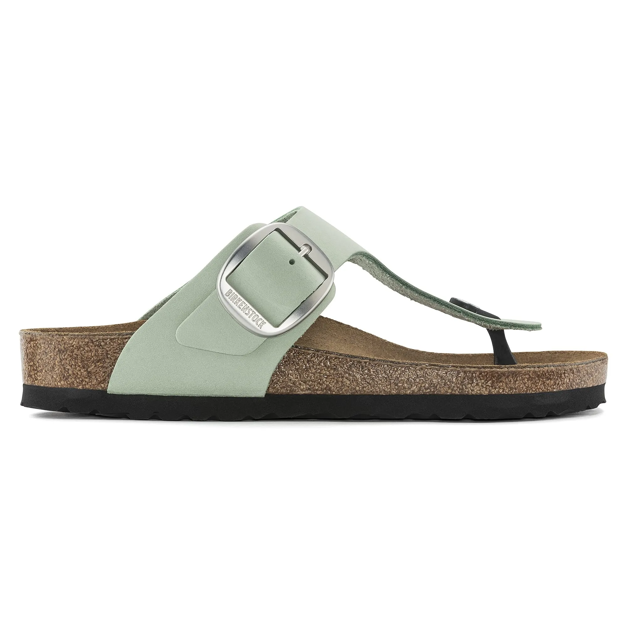 Gizeh Big Buckle Nubuck Leather