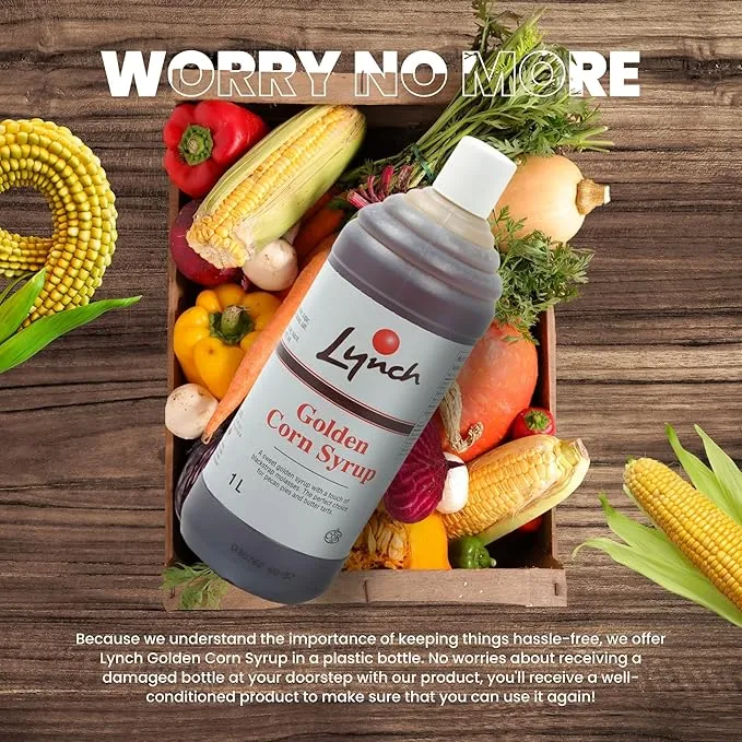Golden Corn Syrup - 12 x 1L count - Lynch - Baking Mixes and Ingredients - Canadian Distribution