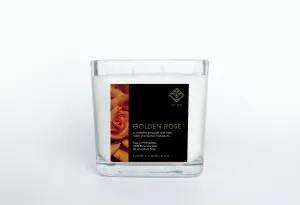 Golden Rose 100% Pure Soy Double Wick Candle