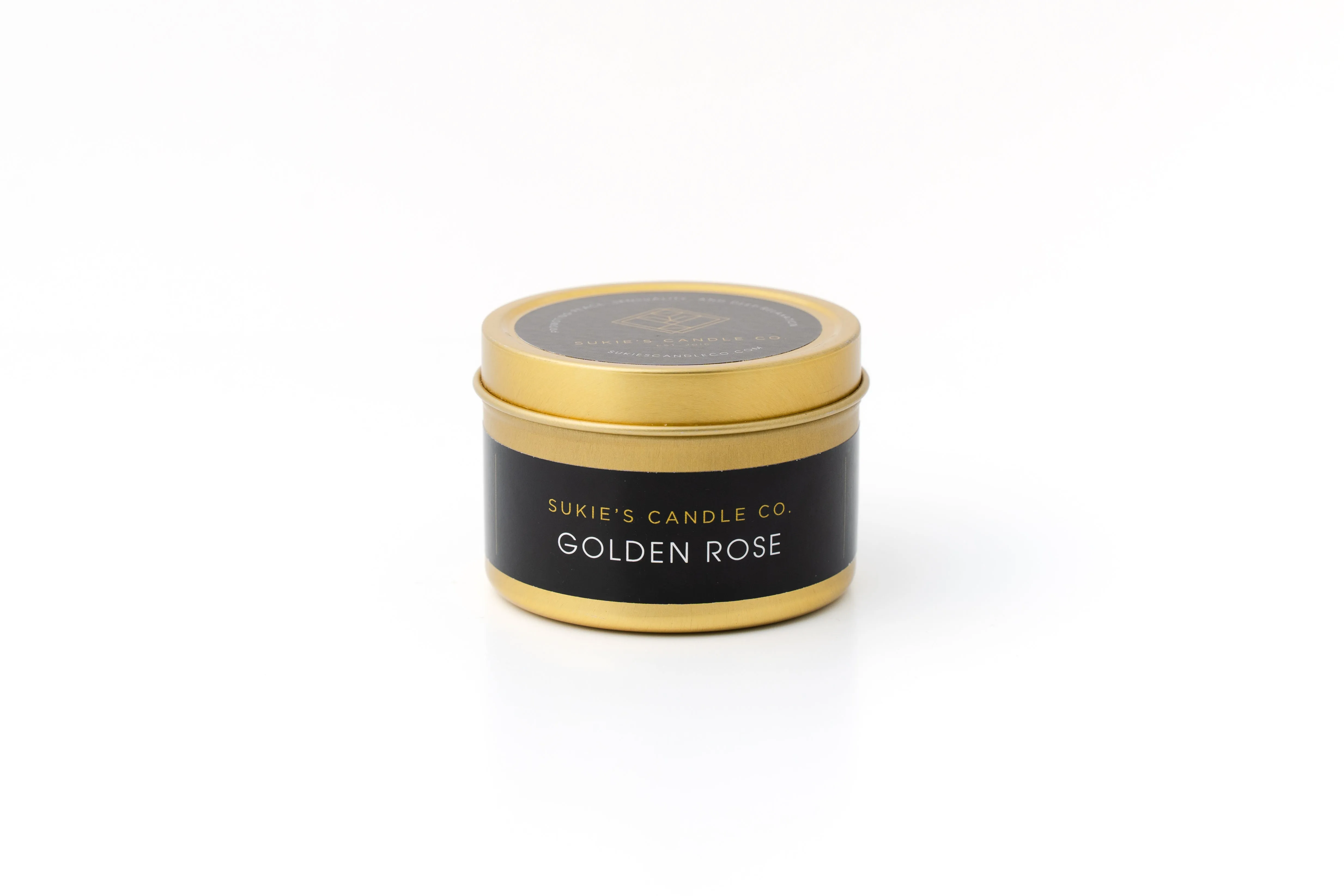 Golden Rose 100% Pure Soy Travel Size Candle