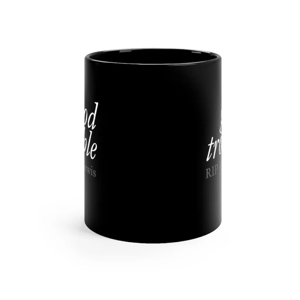 GOOD TROUBLE© - Black mug 11oz