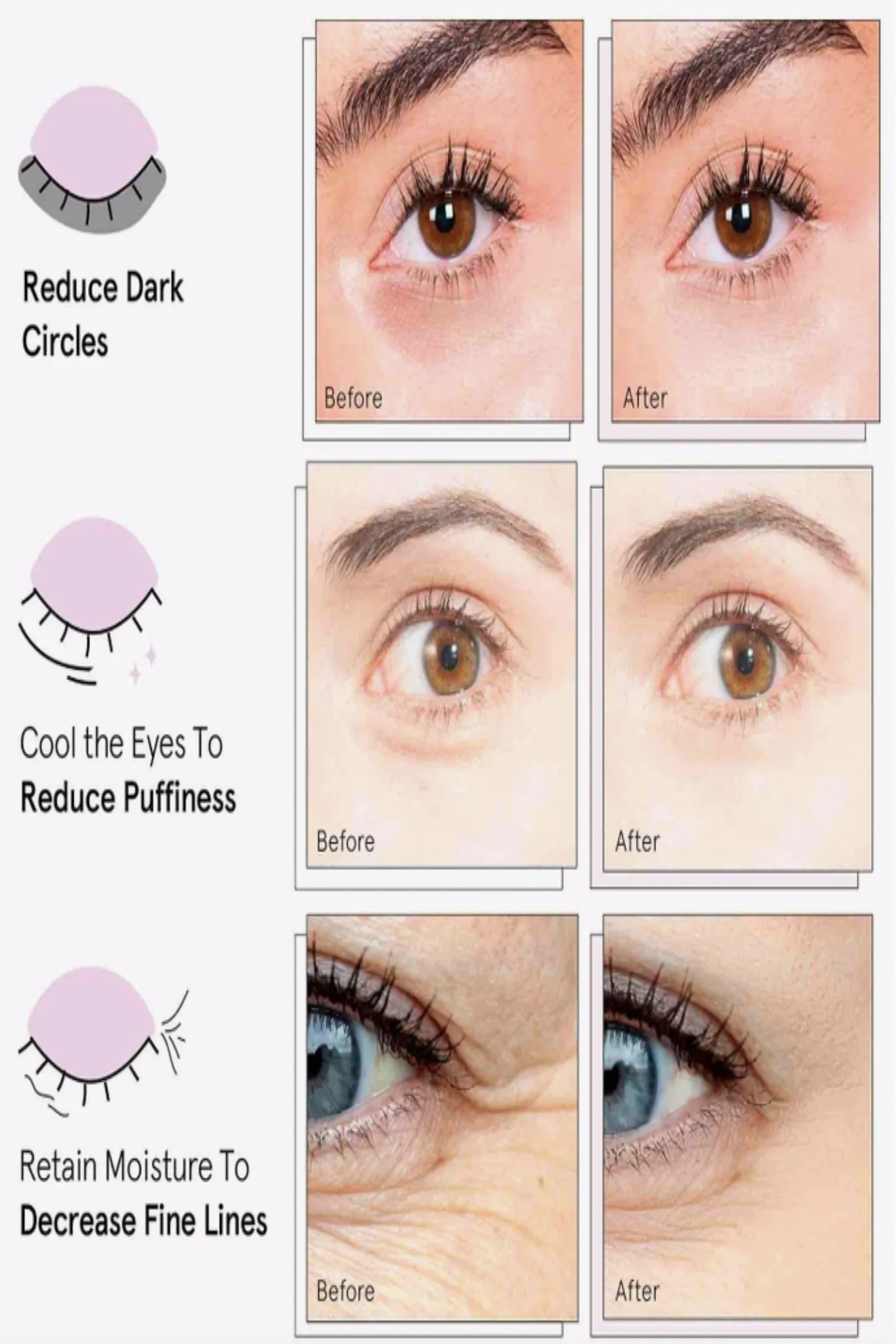 Grace & Stella Eye Masks (24 Pack), VARIOUS