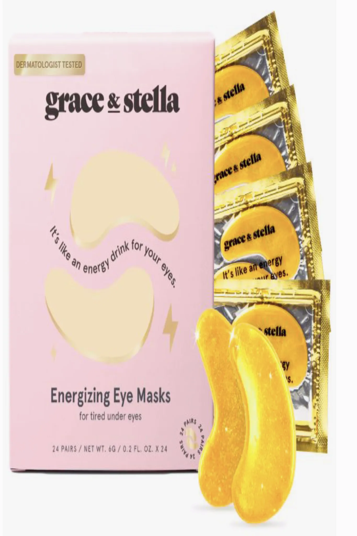 Grace & Stella Eye Masks (24 Pack), VARIOUS