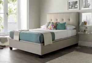 Hampshire 4FT 6 Divan Bed - Pendle Oatmeal