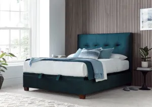 Hampshire 5FT Divan Bed Deep Ocean Blue
