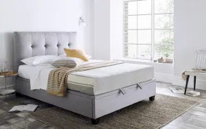 Hampshire 5FT Divan Bed - Marbella Dark Grey
