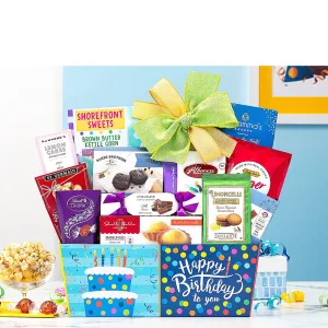Happy Birthday Gift Basket
