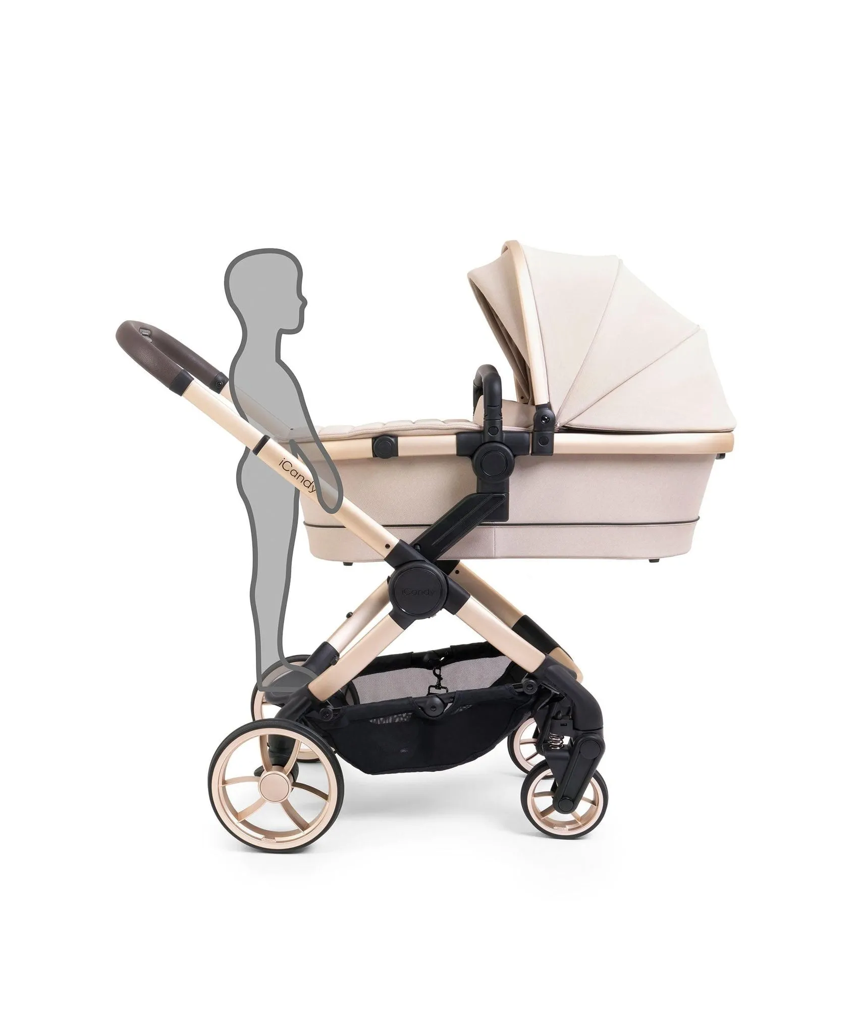 iCandy Peach 7 Complete Pushchair Bundle - Biscotti