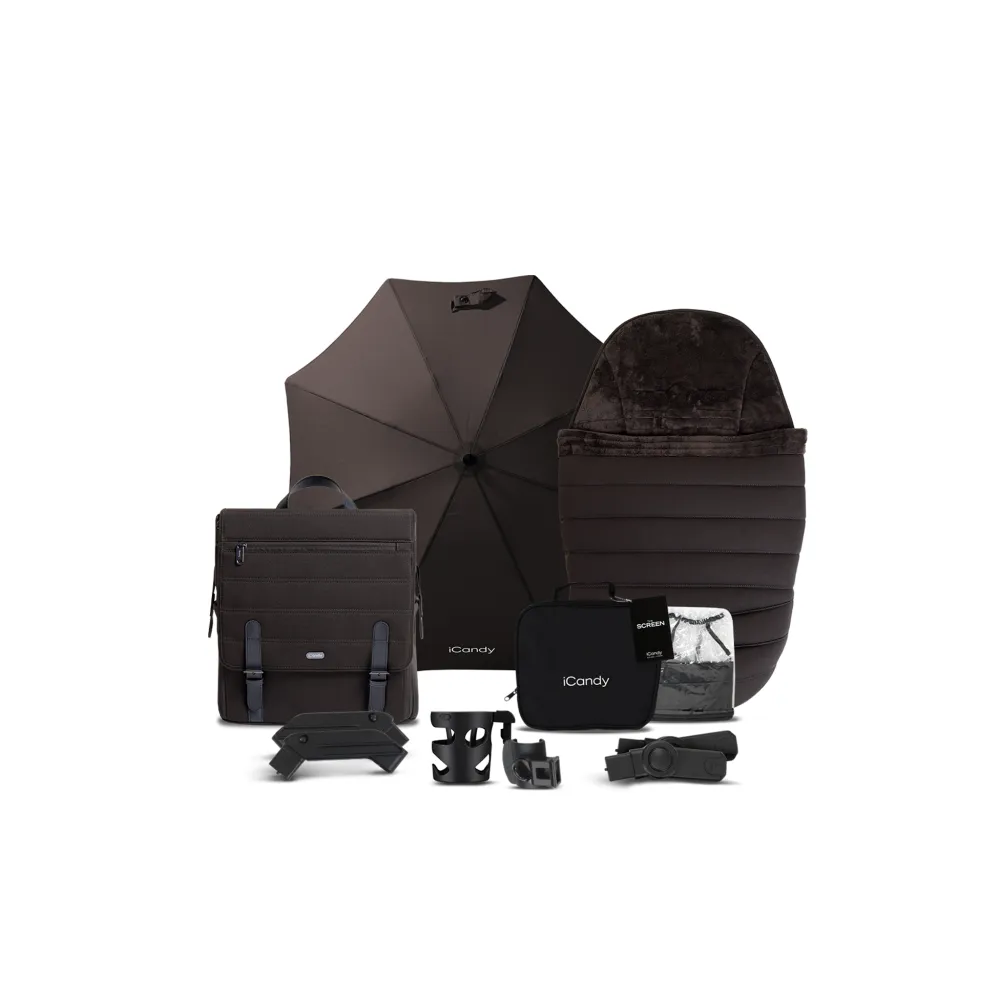 iCandy Peach 7 Complete Pushchair Bundle - Pecan