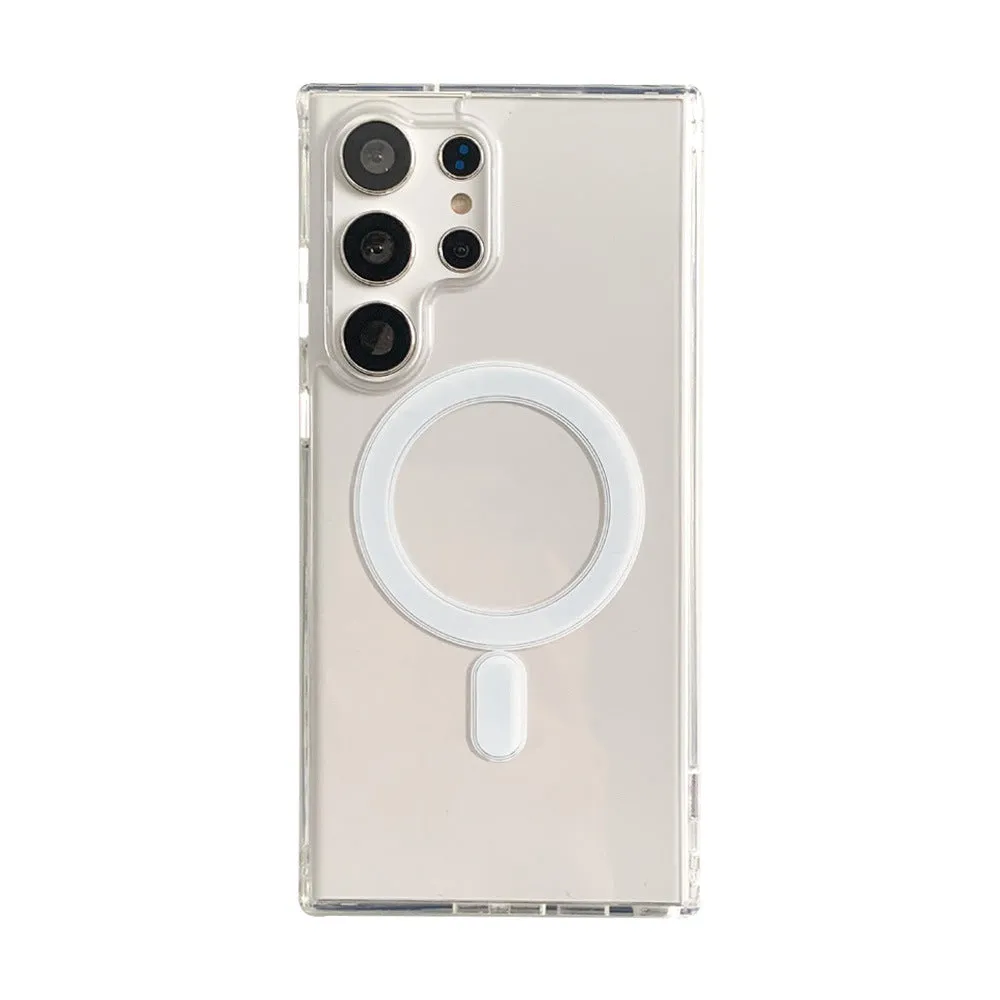 INSTOCK-Samsung transparent magnetic case