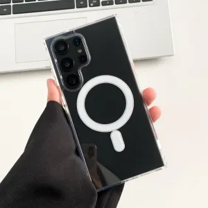 INSTOCK-Samsung transparent magnetic case
