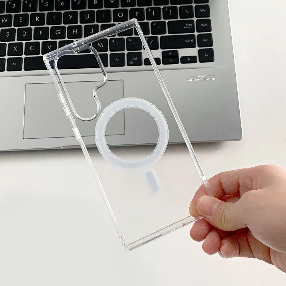 INSTOCK-Samsung transparent magnetic case