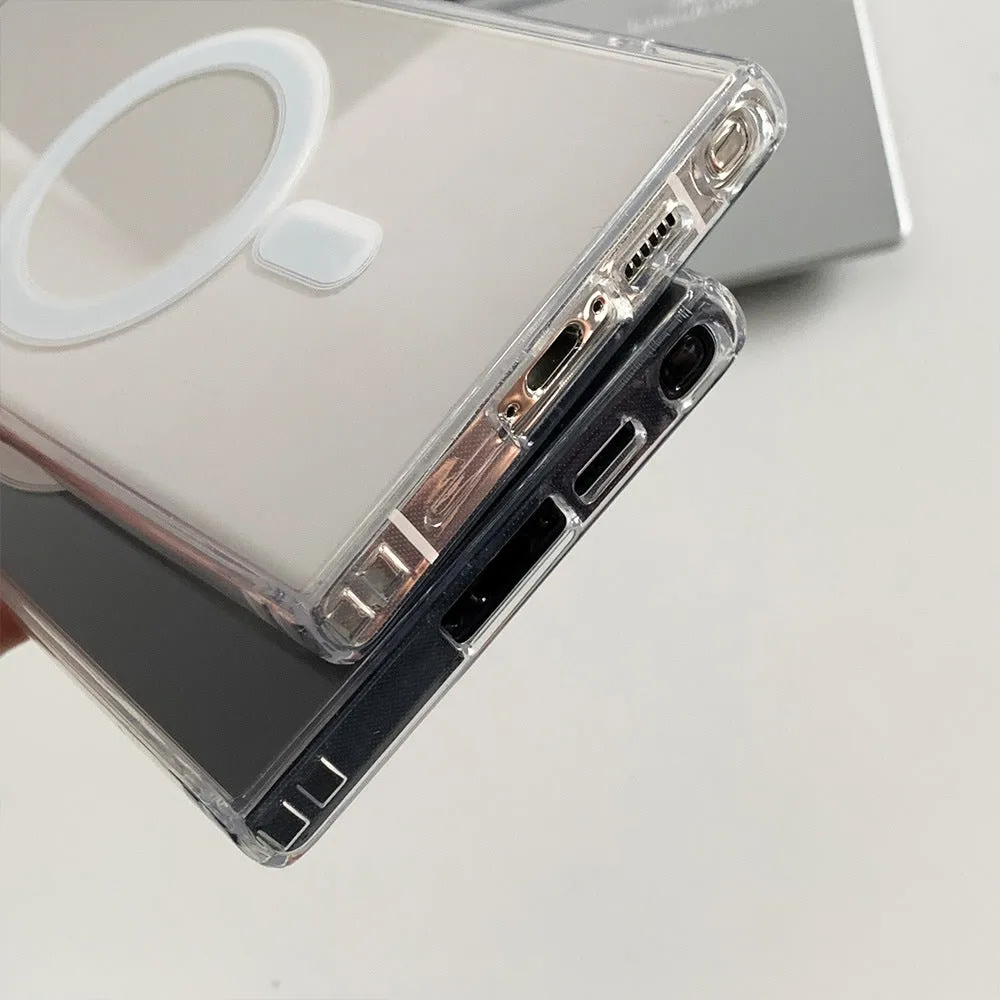 INSTOCK-Samsung transparent magnetic case