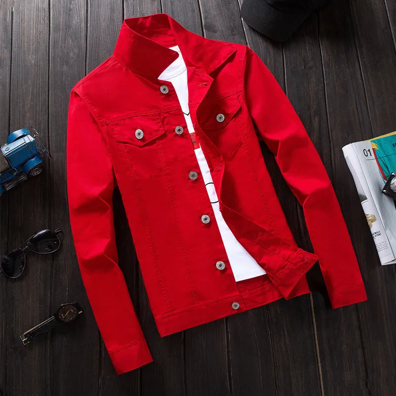 INSTOCK-Spring and autumn new patchwork denim jacket