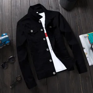 INSTOCK-Spring and autumn new patchwork denim jacket