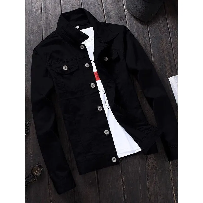 INSTOCK-Spring and autumn new patchwork denim jacket