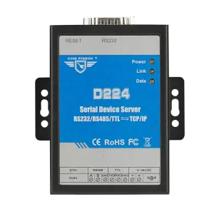 IoT Product Serial Device Server D224(RS485/232/TTL to TCP/IP Converter)