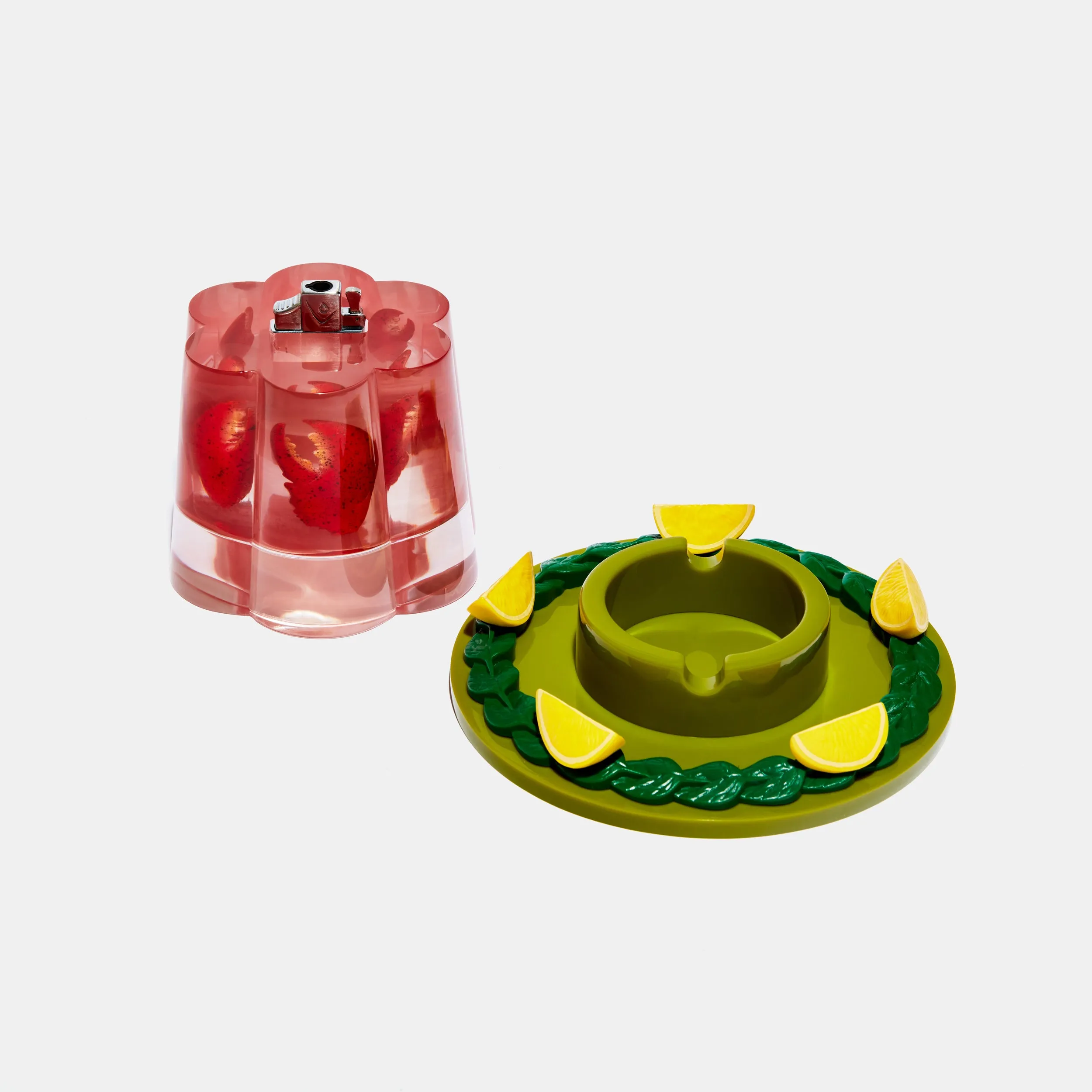 Jelly Tabletop Lighter in Lobster