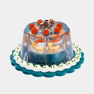 Jelly Tabletop Lighter in Shrimp