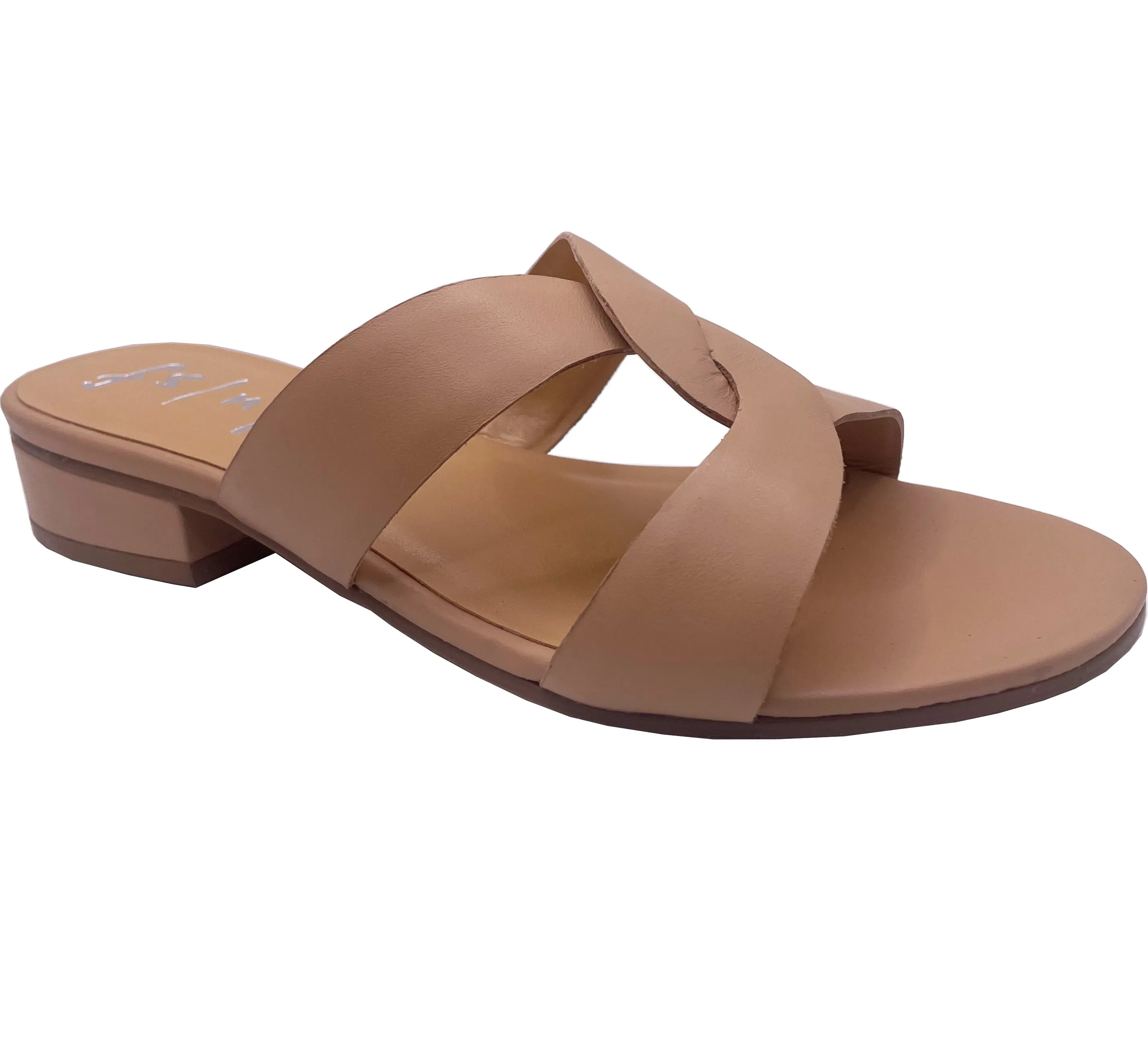 Katrina - Beige Leather