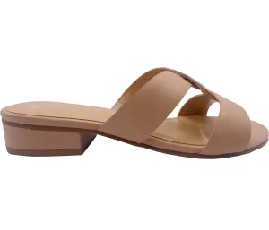 Katrina - Beige Leather