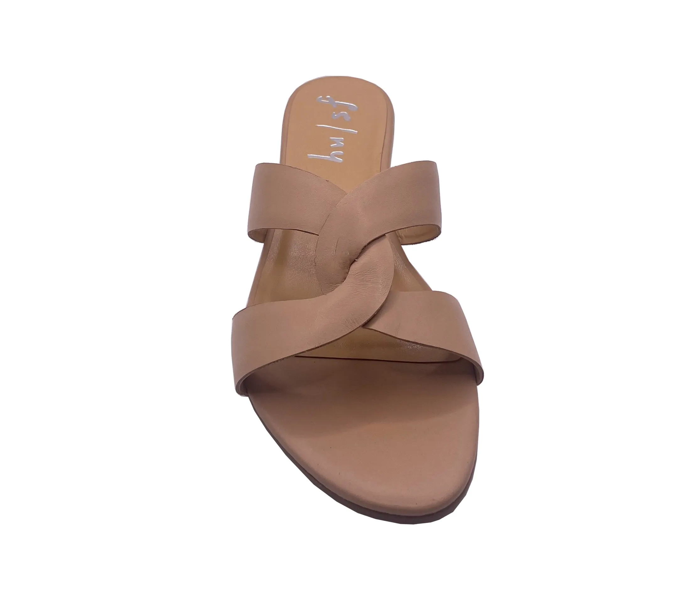 Katrina - Beige Leather
