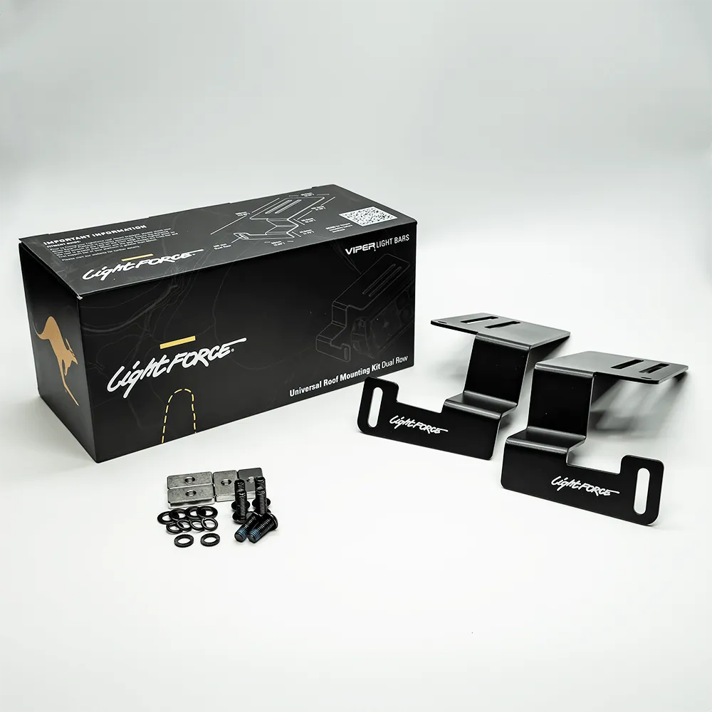 Light Bar Universal Roof Mounts - Dual Row