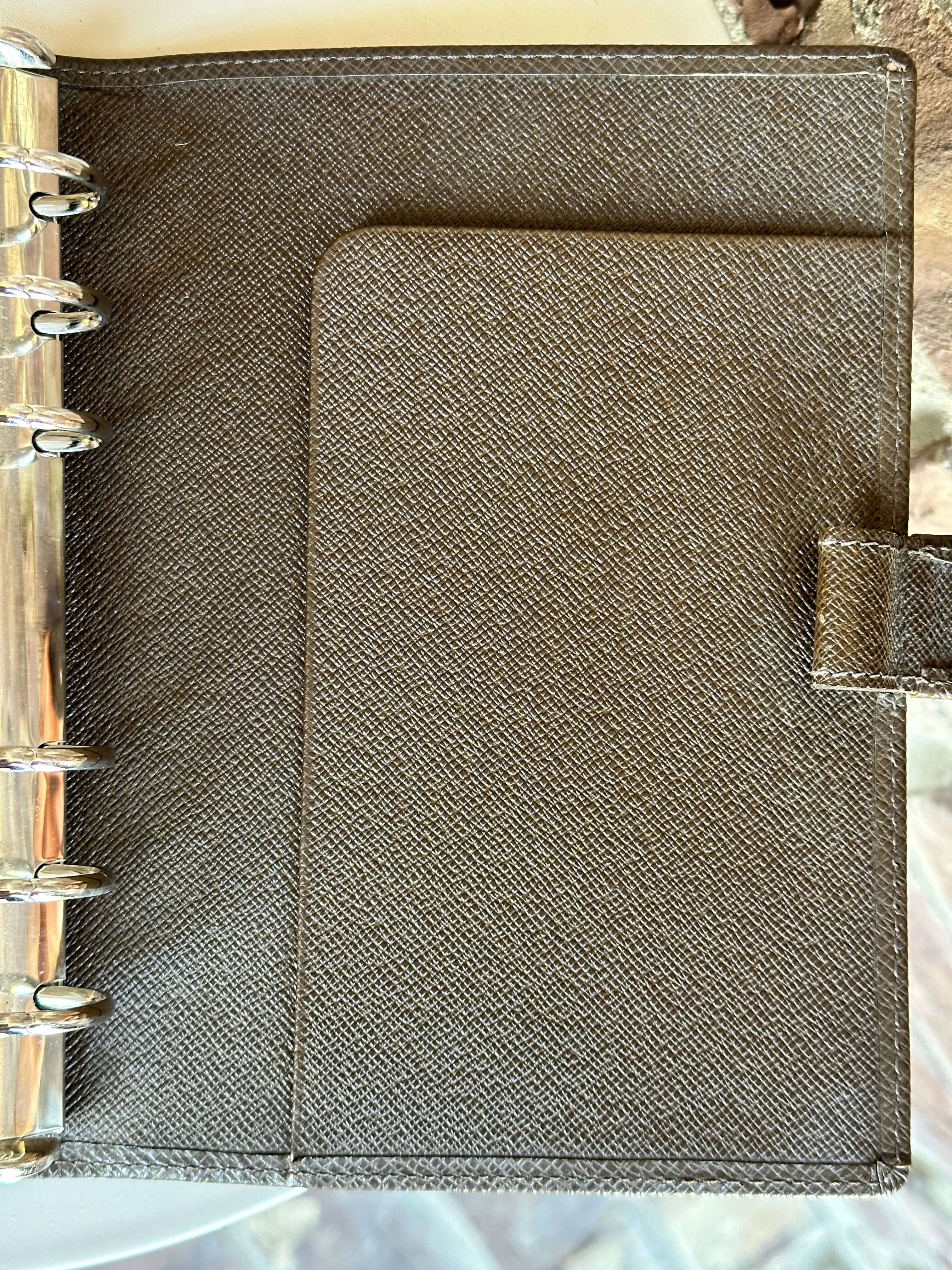 Louis Vuitton Agenda Taiga Leather MM