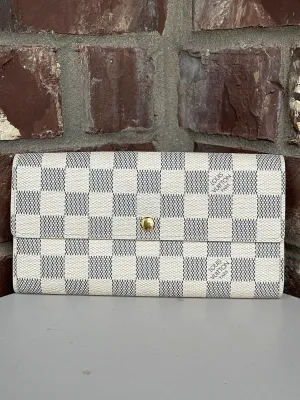 Louis Vuitton Sarah Wallet - Damier Azur