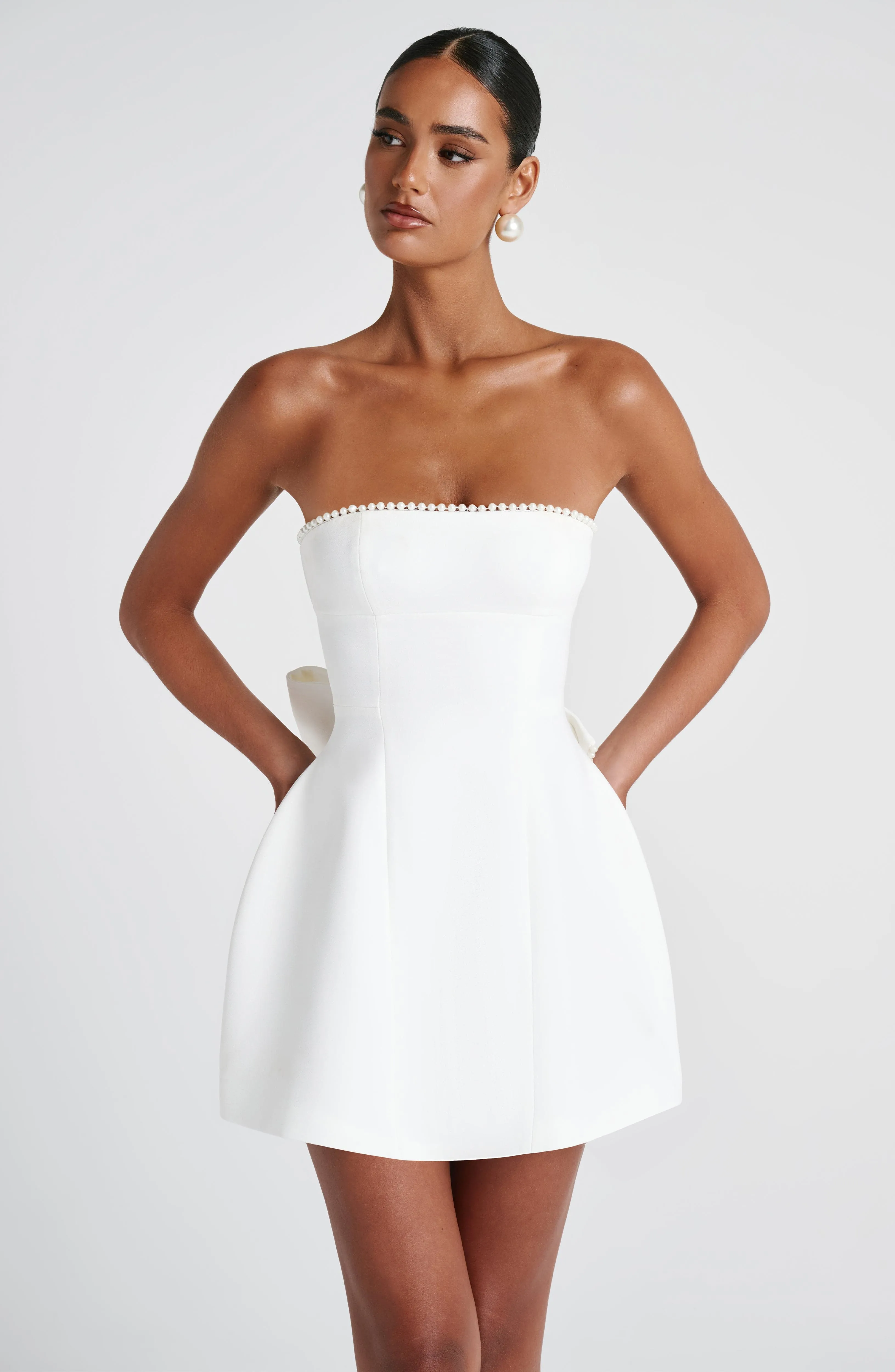 Martina Mini Dress - Ivory