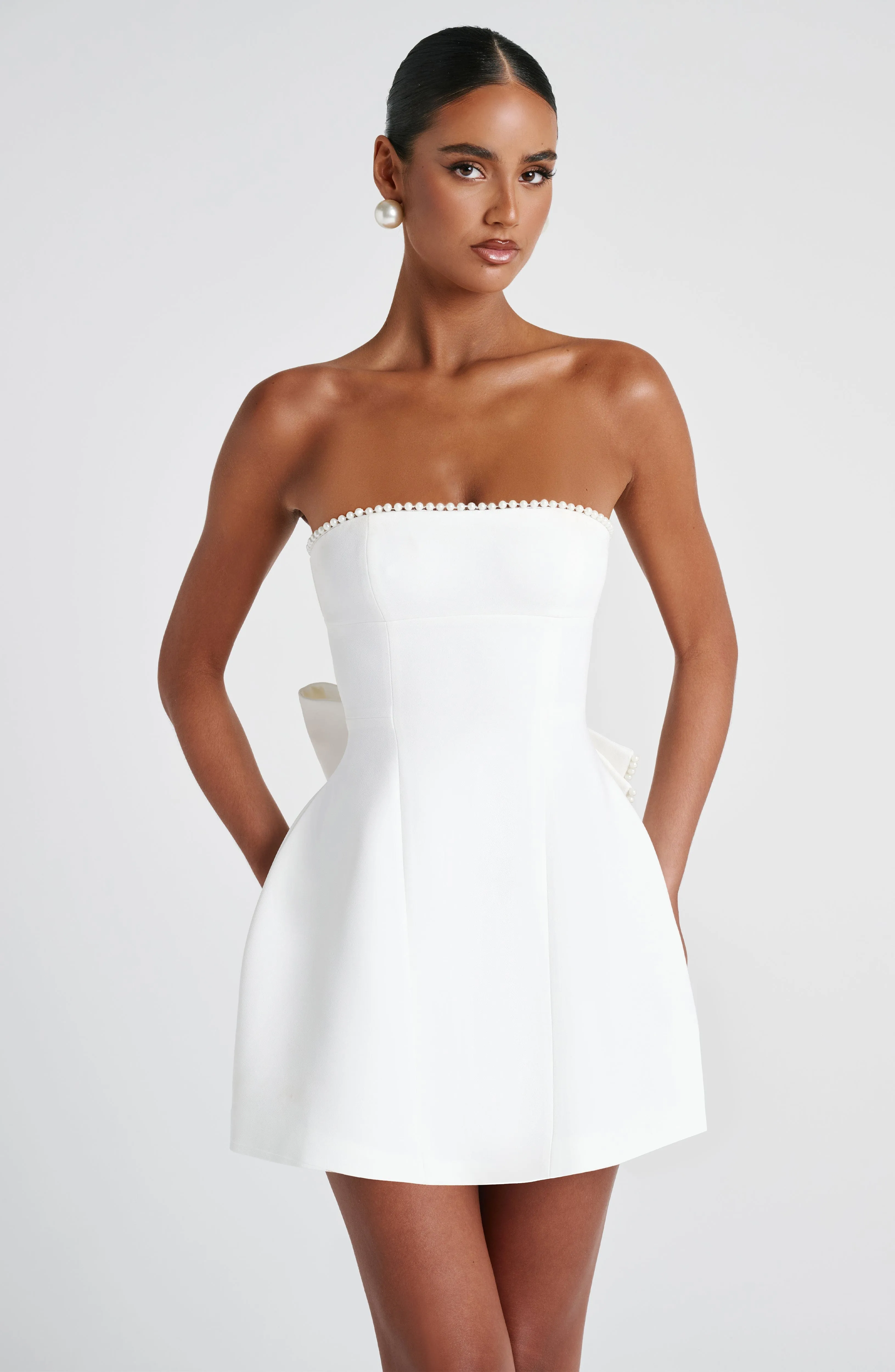 Martina Mini Dress - Ivory