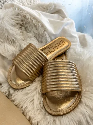 Matisse Troller Gold Sandal