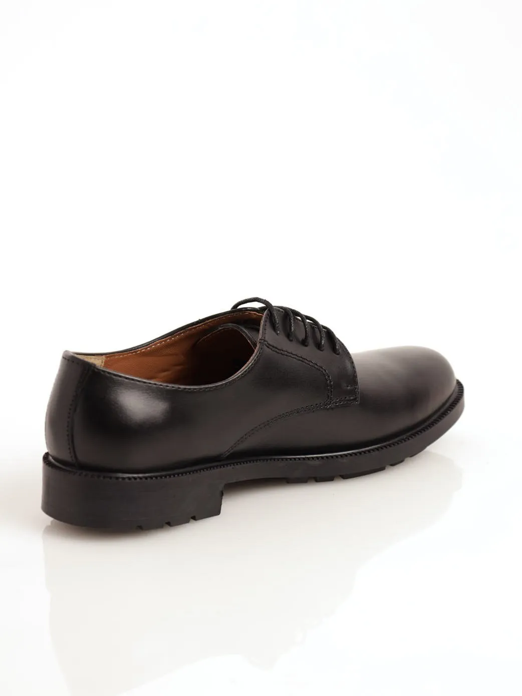 Men's Chunky Sole Penny Moccasin Shoe - Black