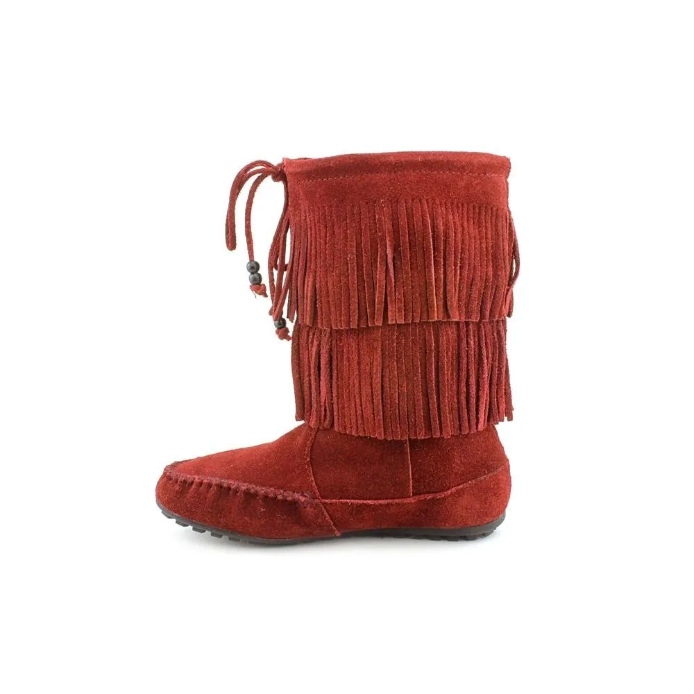 Minnetonka Moccasin Women's Dallas Double Fringe Bootie
