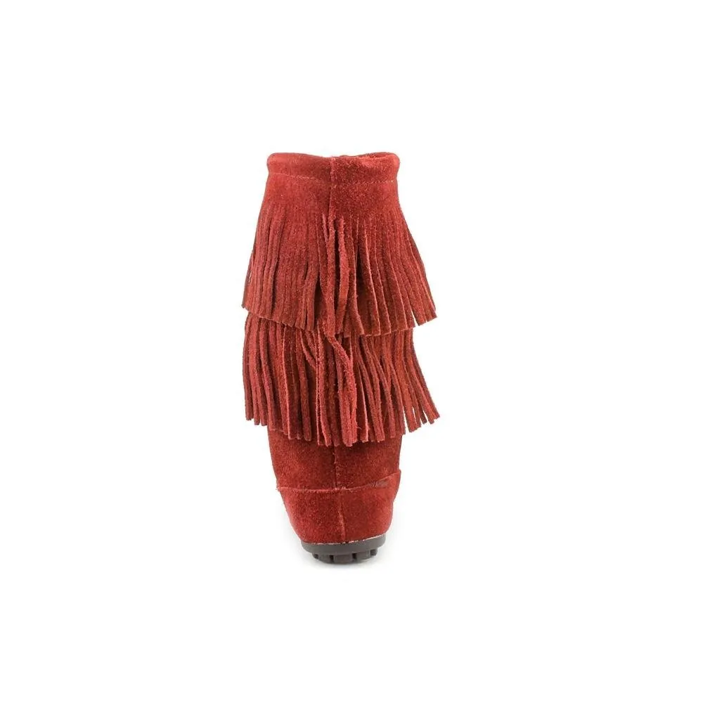 Minnetonka Moccasin Women's Dallas Double Fringe Bootie