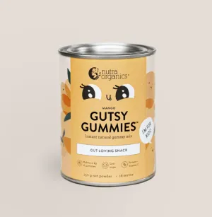 Nutra Organics Gutsy Gummies - Mango