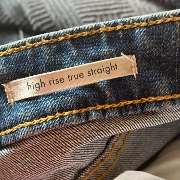 NWT Wrangler High Rise True Straight Leg Jean Size 34X32