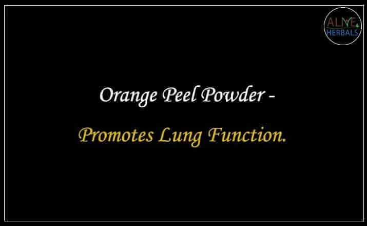 Orange Peel Powder