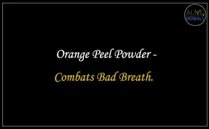 Orange Peel Powder