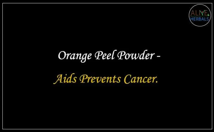 Orange Peel Powder