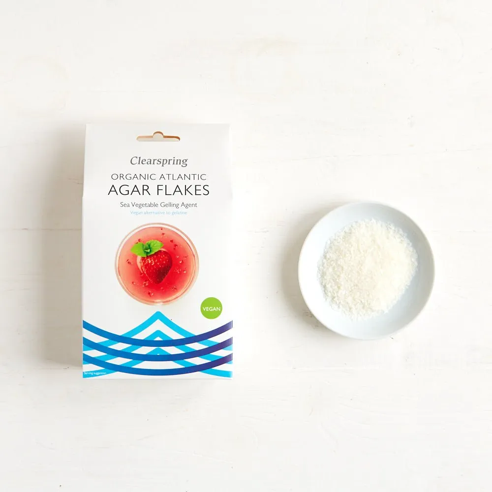 Organic Atlantic Agar Flakes - Sea Vegetable Gelling Agent
