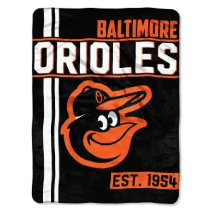 Orioles OFFICIAL Major League Baseball, "Walk Off" 46"x 60" Micro Raschel Throw by The Northwest Company
