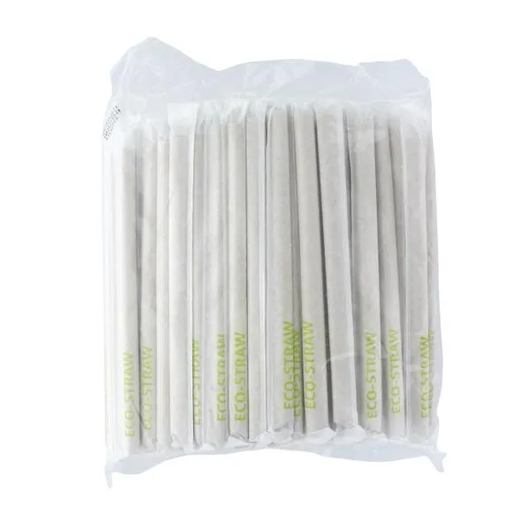 Paper Bubble Tea Boba Straws, Individually Wrapped - 1800 per case - Bio-degradable - Eco Friendly - Assorted Colors