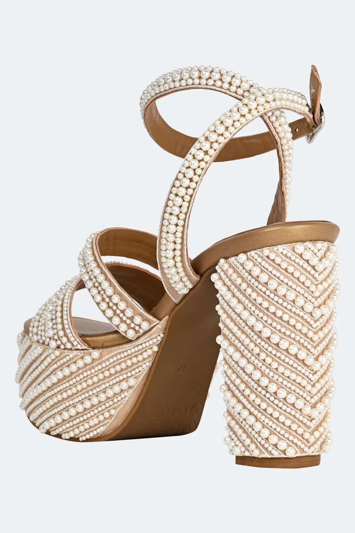 Parili Gold Wedges For Women