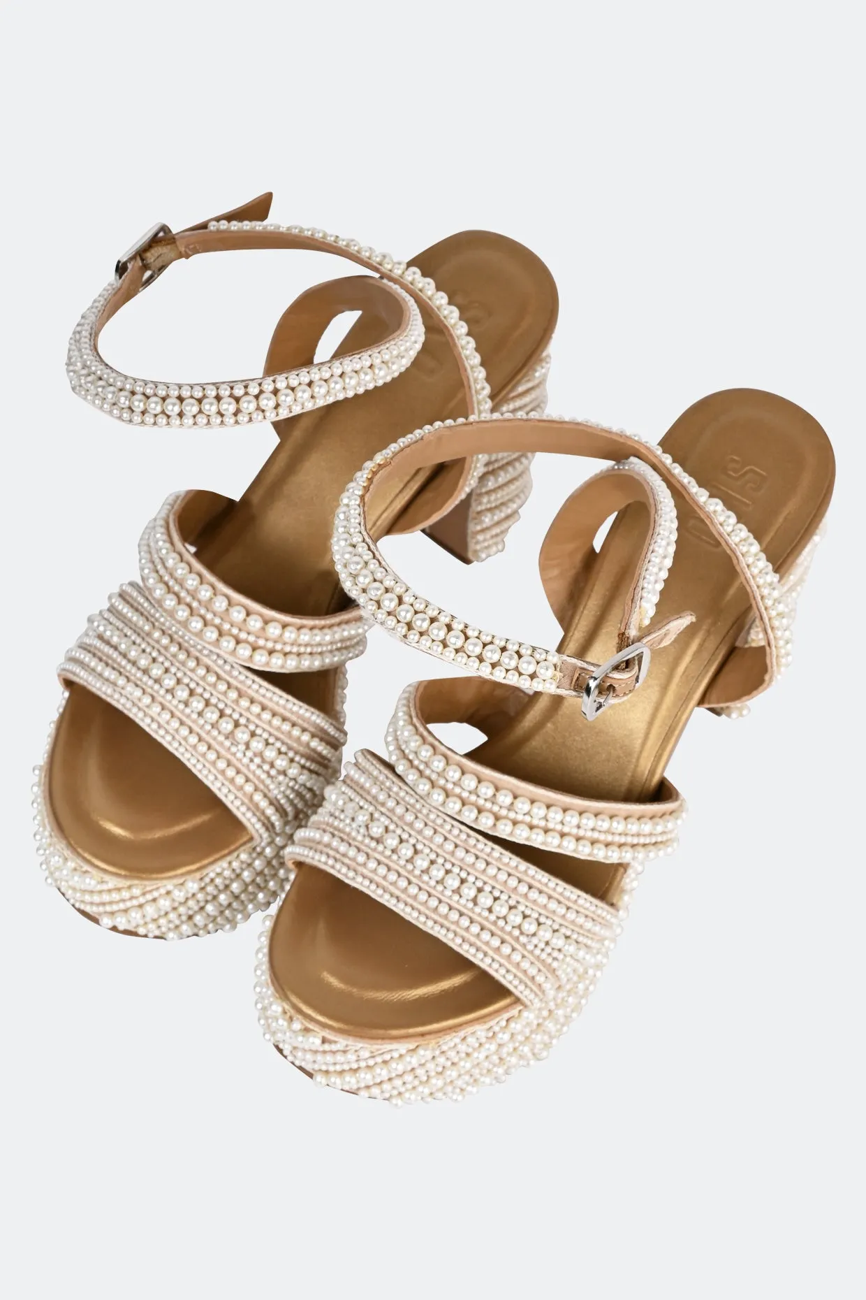 Parili Gold Wedges For Women