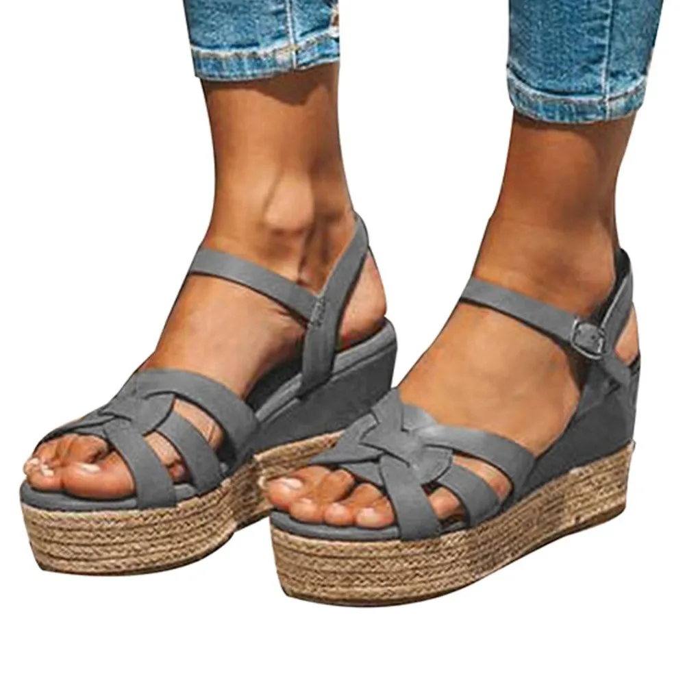 "Sa Torre" Sandals Gray or Black