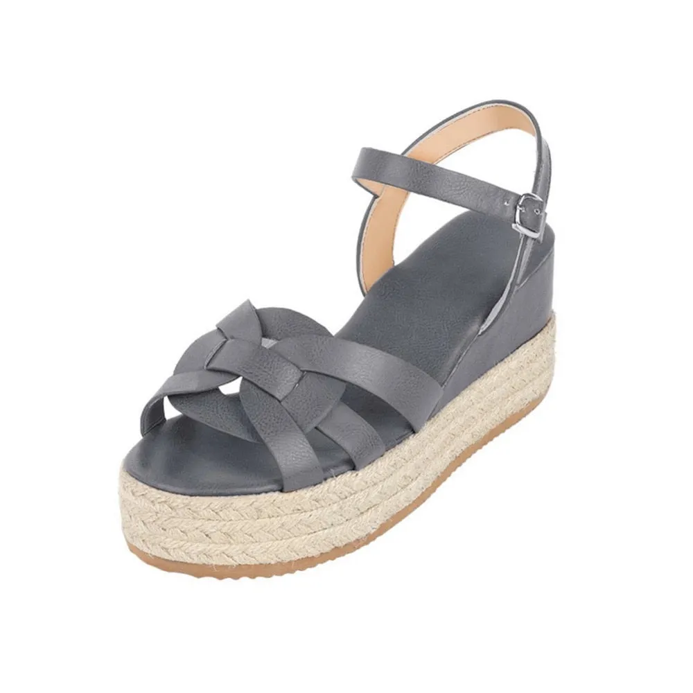"Sa Torre" Sandals Gray or Black