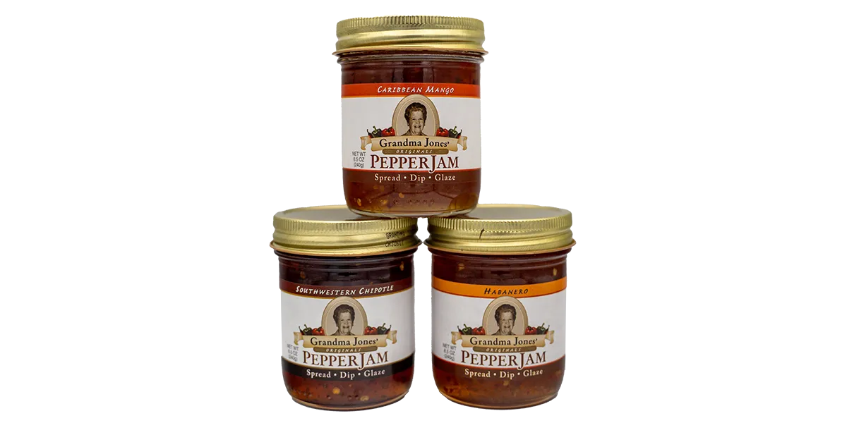 "Spice Up My Chicken" Pepper Jelly Three Pack (8 oz jars) - Free Shipping!