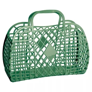 RETRO BASKET LARGE OLIVE