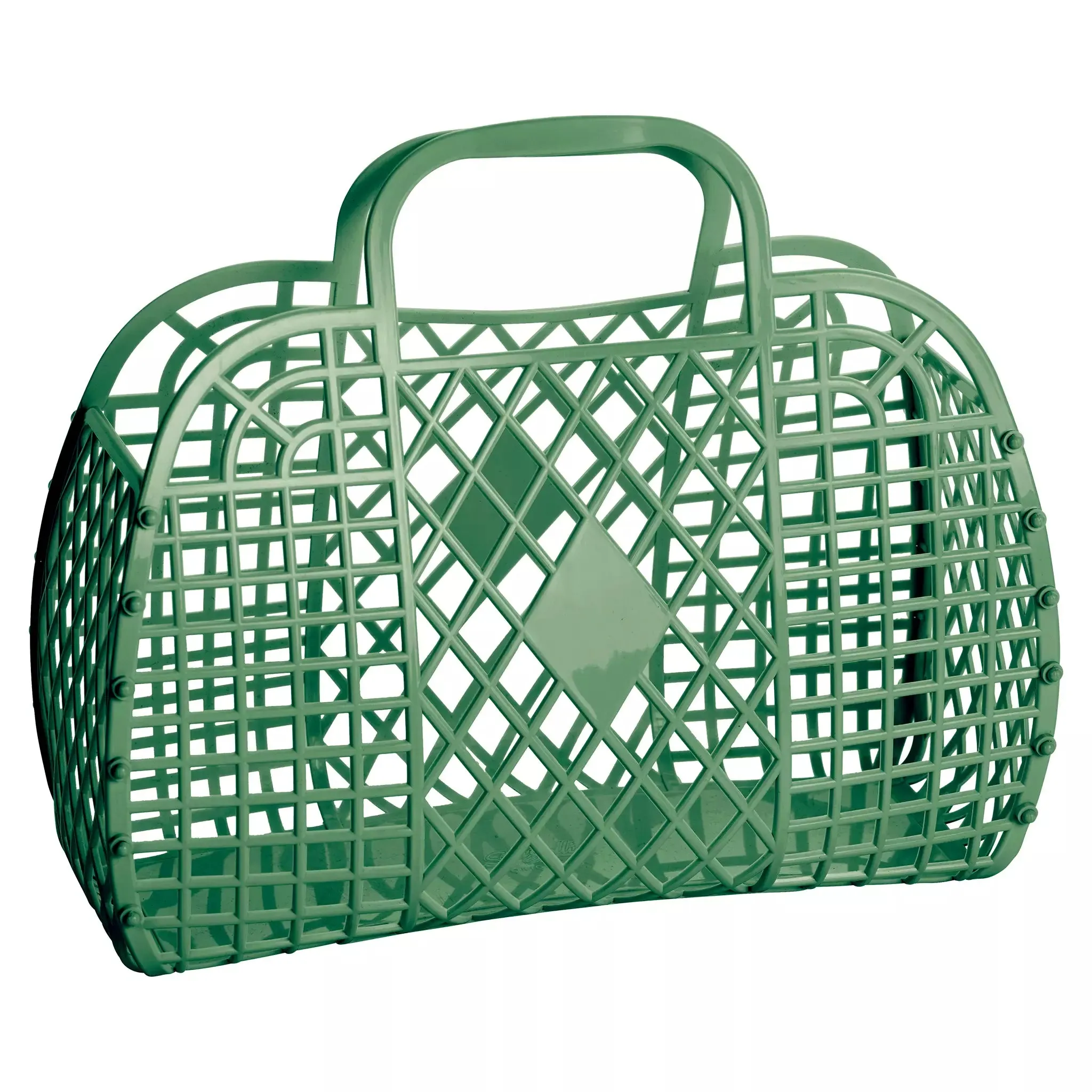 RETRO BASKET LARGE OLIVE